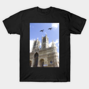 Bombers over the Cathedral T-Shirt